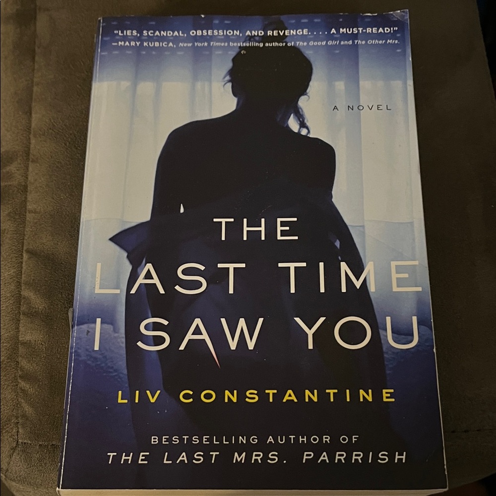 The Last Time I Saw You by Liv Constantine